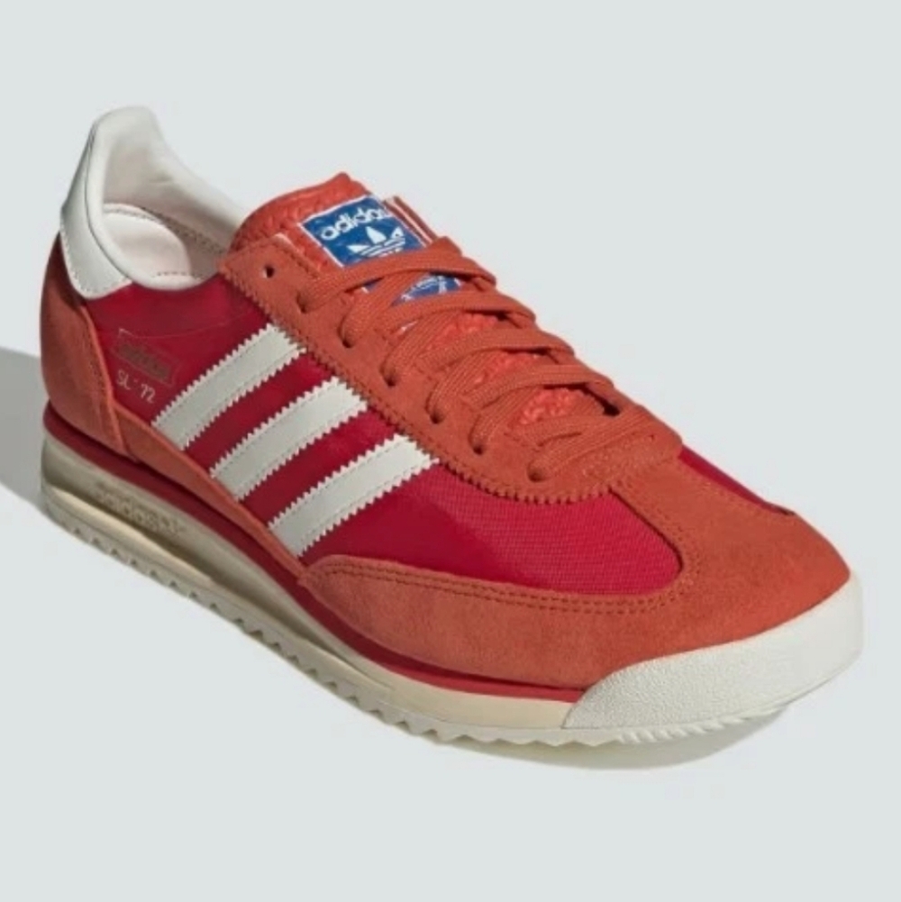 Adidas SL 72 Women's sz 9.5 in Preloved Red/Core White/Pure Ruby Colorway - Picture 2 of 13